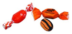Bomboane personalizate Double Twist Corporate Sweet 200 buc/kg