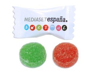 Bomboane personalizate Flowpack Jelly Sweet 250 buc/kg