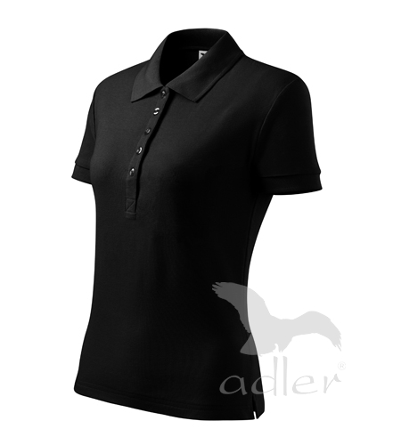 Tricou Polo de dama Cotton - imagine 3