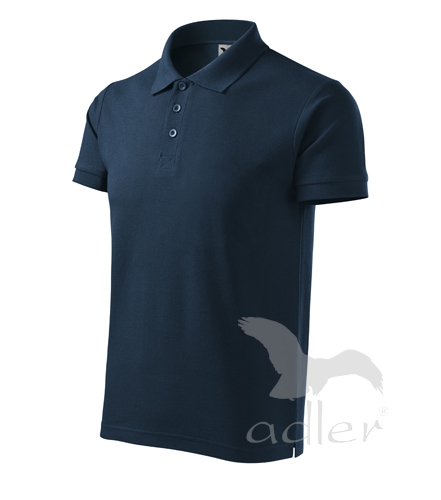 Tricou polo de barbati Cotton Heavy - imagine 3