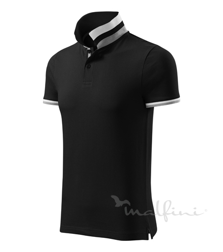 Malfini Tricou Polo de barbati Collar Up - imagine 3