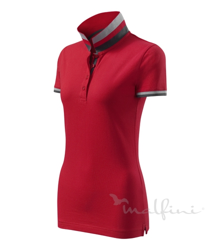 Malfini Tricou Polo de dama Collar Up - imagine 5
