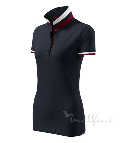 Malfini Tricou Polo de dama Collar Up - imagine 4