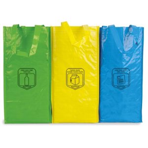 Set trei sacose din plastic