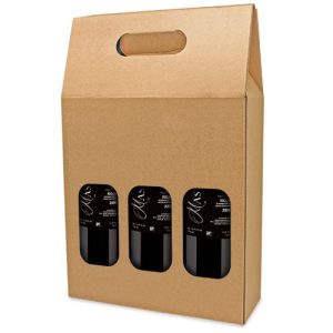 Cutie pentru 3 sticle de vin