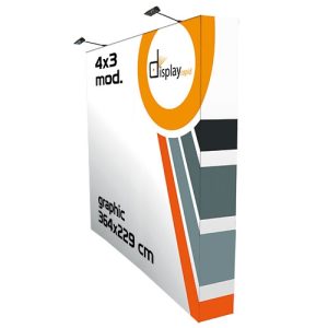 Roll up Display 364*229 CM cu sistem VELCRO