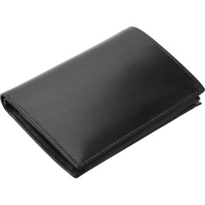 Portofel din piele naturala 3 separeuri acte 10 x 12.5 cm