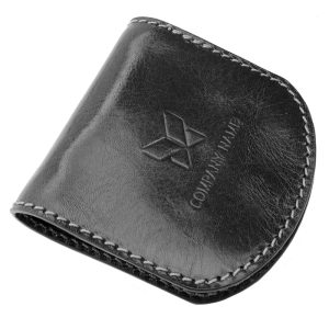 Portofel pentru monede din piele fina 7.8 x 9.8 cm