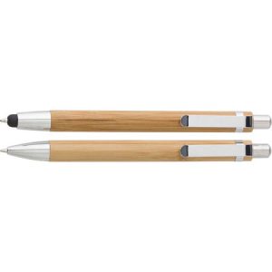 Set stilou din bamboo