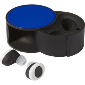 Casti cu tehnologie wireless in cutie de plastic