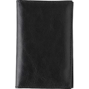 Portofel din piele cu protectie RFID si trei buzunare