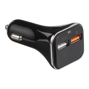 Incarcator auto cu doua porturi USB