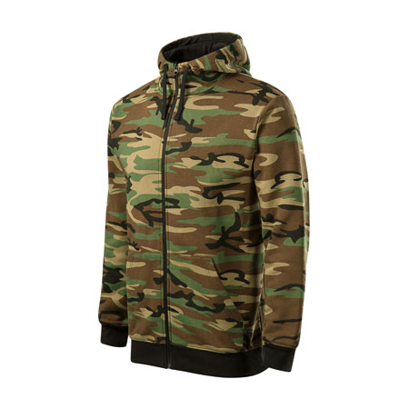 Hanorac barbati Camo ZipperC19 - imagine 2