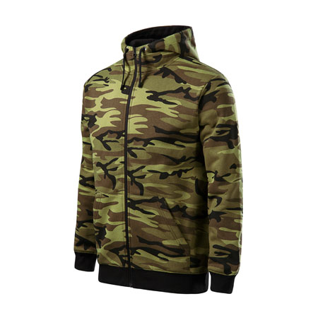Hanorac barbati Camo ZipperC19 - imagine 3