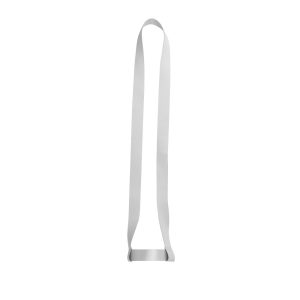 BRADFORD. Lanyard și suport pentru pahare pentru sublimare din poliester reciclat (100% rPET)