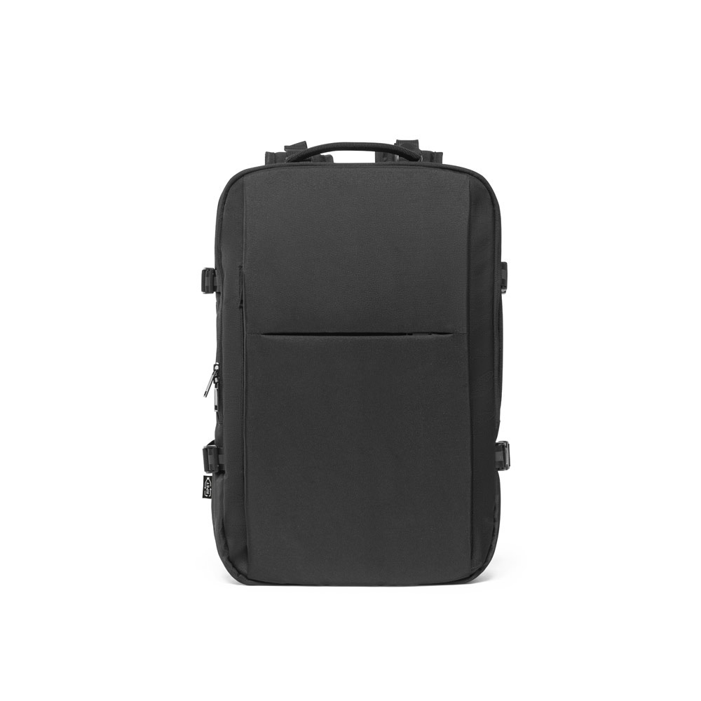 DALLAS. Rucsac de călătorie din poliester 600D reciclat de înaltă densitate pentru laptop de 17.3” - imagine 3