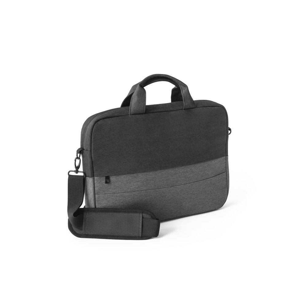 GENOA. Geantă pentru laptop căptușită în 600D poliester reciclat de înaltă densitate 15” - imagine 3