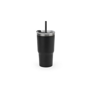 JOYNER M. Pahar de călătorie compact din oțel inoxidabil (91% reciclat) cu perete dublu izolat în vid și finisaj mat 600 ml