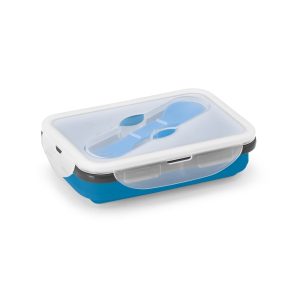 SAFFRON. Cutie prânz. Cutie ermetică retractabilă din silicon și PP 640 mL