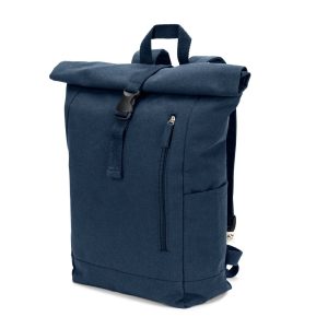 SAINT. Rucsac cu închidere rulată din bumbac reciclat și poliester reciclat (380 g/m²)