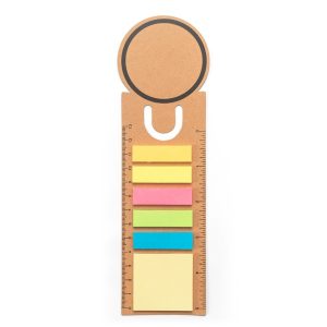 SAWYER. Set de birou 3 în 1, fabricat din hârtie 100% reciclată, cu vârf rotund și print negru pe toată suprafața