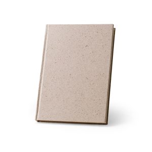 TEAPAD RIGID. Blocnotes A5 cu copertă dură, realizat din deșeuri de frunze de ceai (65%)