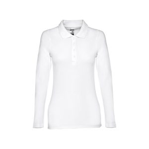 THC BERN WOMEN WH. Polo mânecă lungă pentru dame