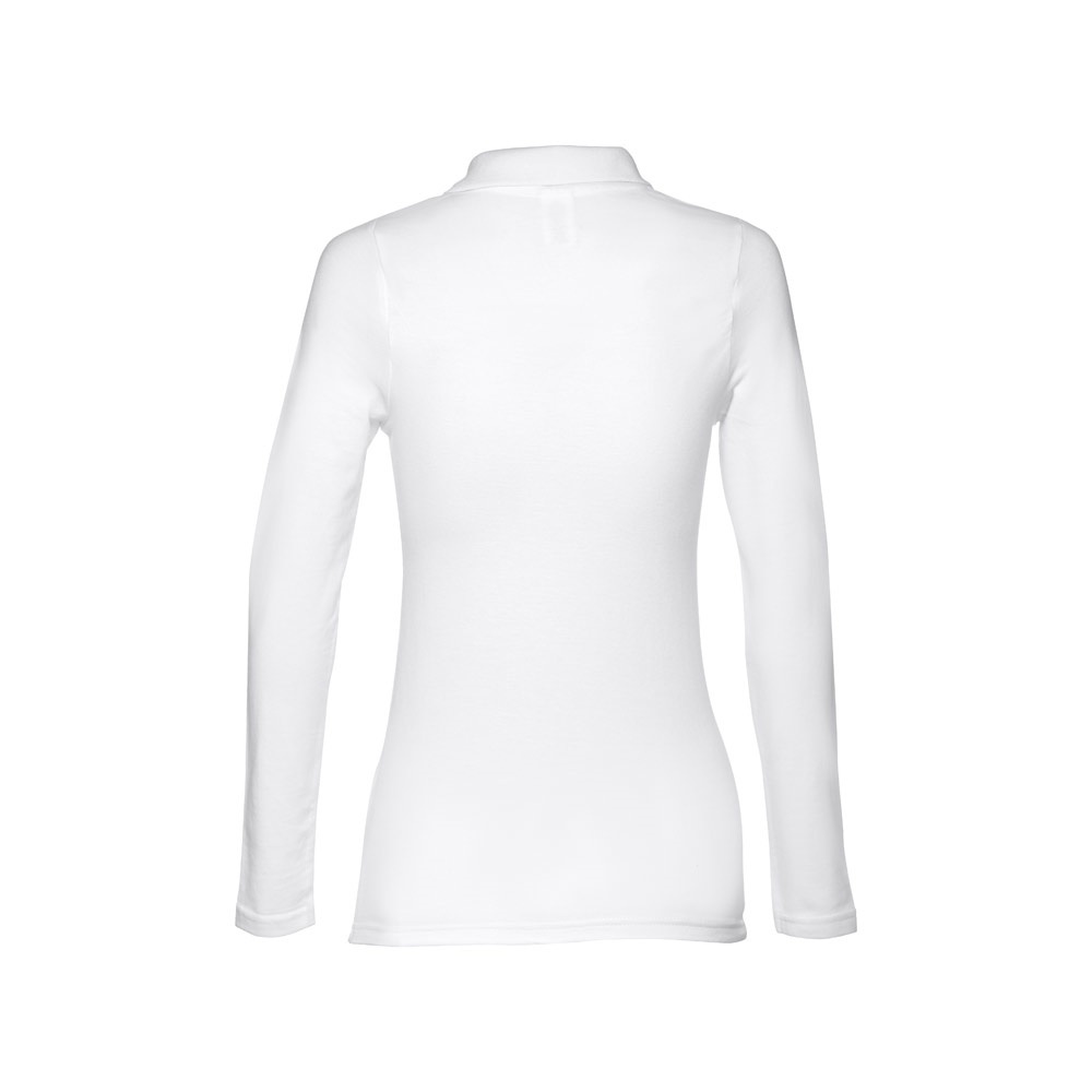 THC BERN WOMEN WH. Polo mânecă lungă pentru dame - imagine 4