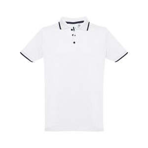 THC ROME WH. Tricou polo slim fit bărbați
