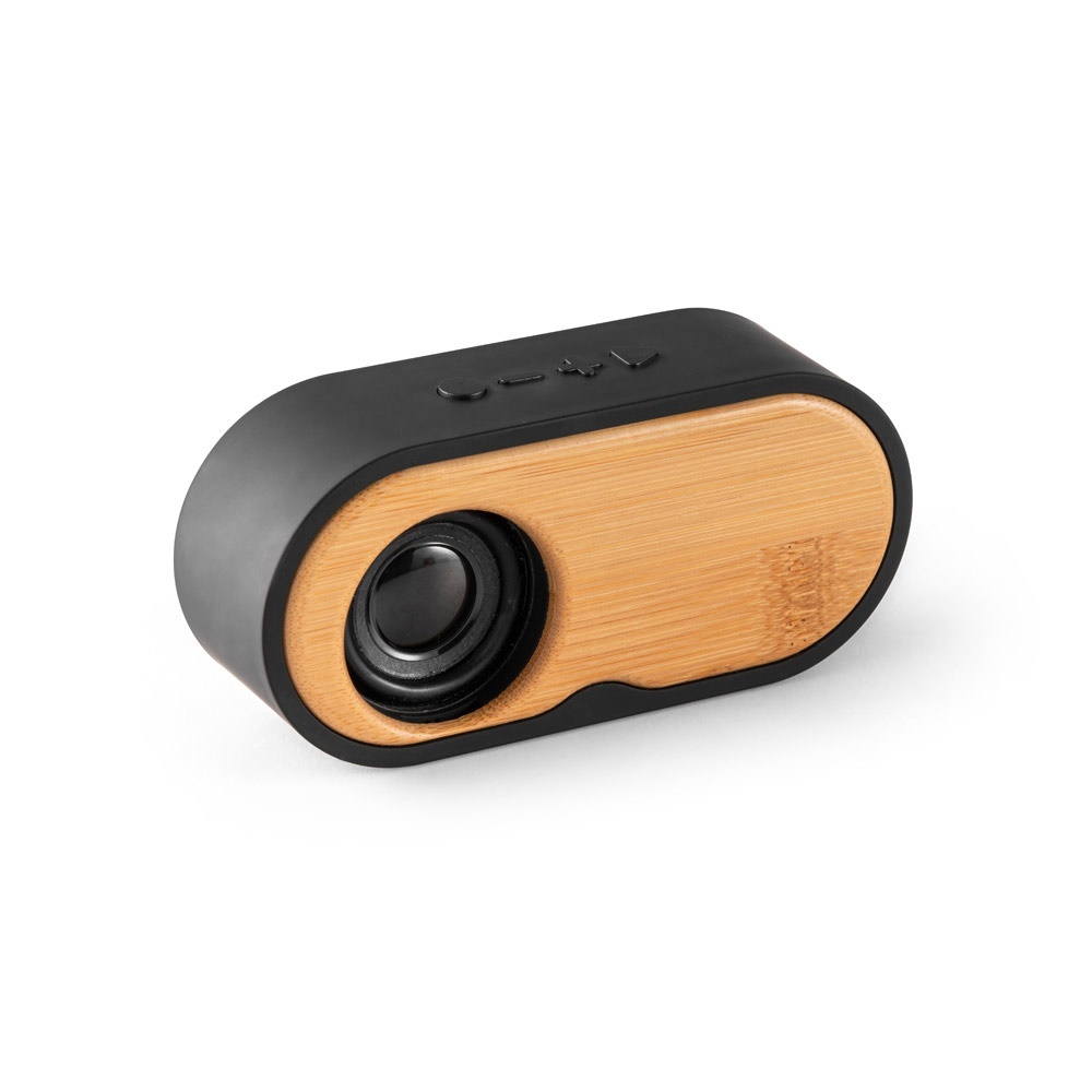 TILLY. Difuzor portabil de 3W cu autonomie de 5h pe bambus și ABS 100% reciclat (100% rABS) - imagine 4
