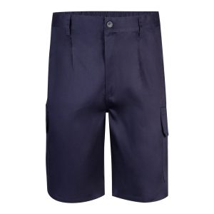 VL CHIONE. Bermude din twill cu buzunare multiple (200 g/m²), din bumbac (35%) și poliester (65%)
