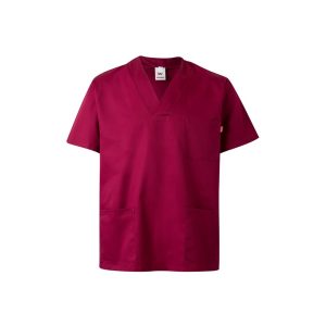 VL ILLAPA. Tunică din twill (190g/m²) cu mâneci scurte, din poliester (65%) și bumbac (35%)