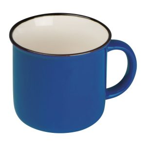 Cană ceramică retro, 350 ml