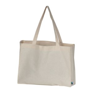 Sacoșă bumbac Fairtrade, 180 g/m²