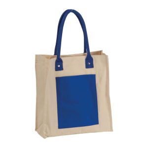Sacoșă cumpărături cu mânere lungi, 320 g/m²