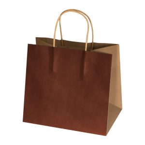 Sacoșă mică din hârtie, 120 g/m²