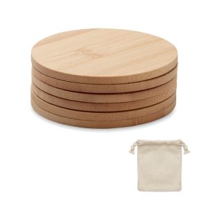 BAYIN SET - Set de 6 suporturi de pahare