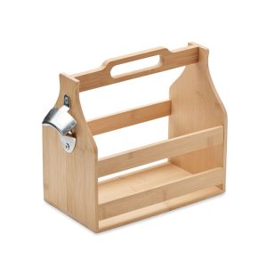 CABAS - Lădiță pentru 6 beri din bambus