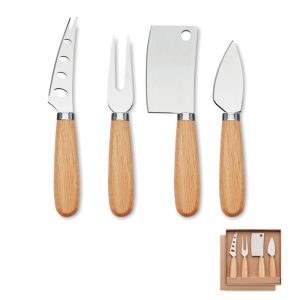 CAMEMBERT - Set de 4 cuțite de brânză