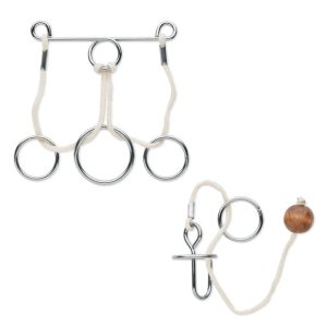 CONNECTION - Set de 2 jocuri metalice brainteas