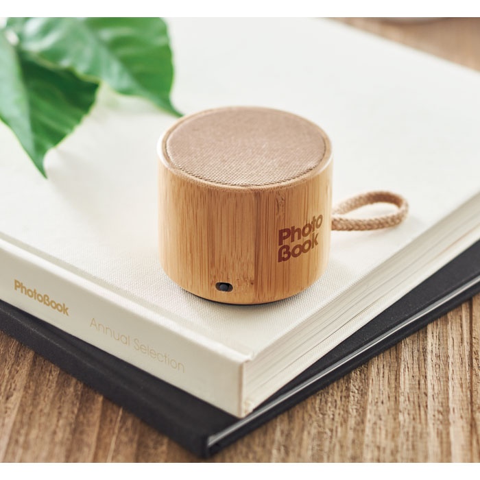 COOL - Boxă wireless din bambus - imagine 3
