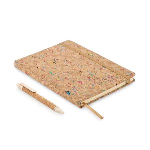 CORNOTA - Notebook A5 din plută colorată