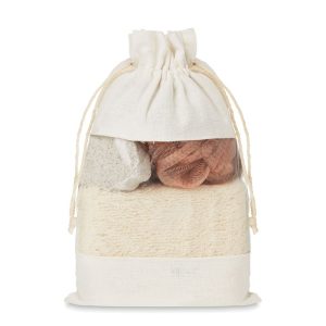 CUIDA SET - Set de baie în husă de bumbac