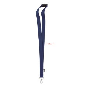 LANY RPET - Lanyard din RPET cu carabină