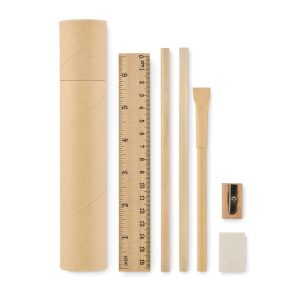 MEJU - Set de papetărie în tub de hârt