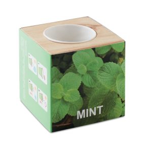 MENTA - Ghiveci lemn "MINT"