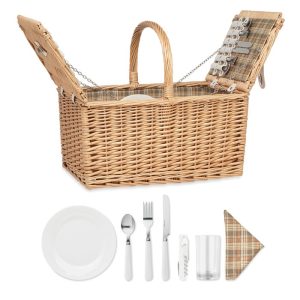 MIMBRE PLUS - Coș picnic răchită 4 persoane