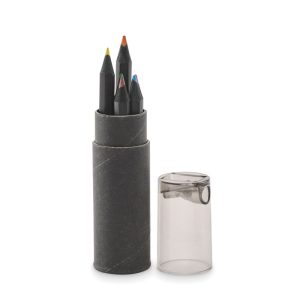 NEGRO - 6 creioane de colorat negre