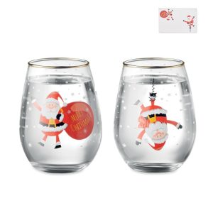 NOEL - Set de 2 pahare de Crăciun