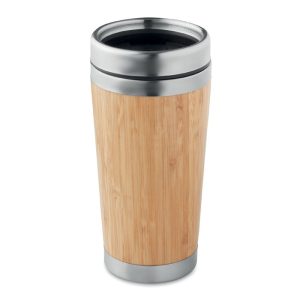 RODEODRIVE+ - Cană dublă bambus 400ml